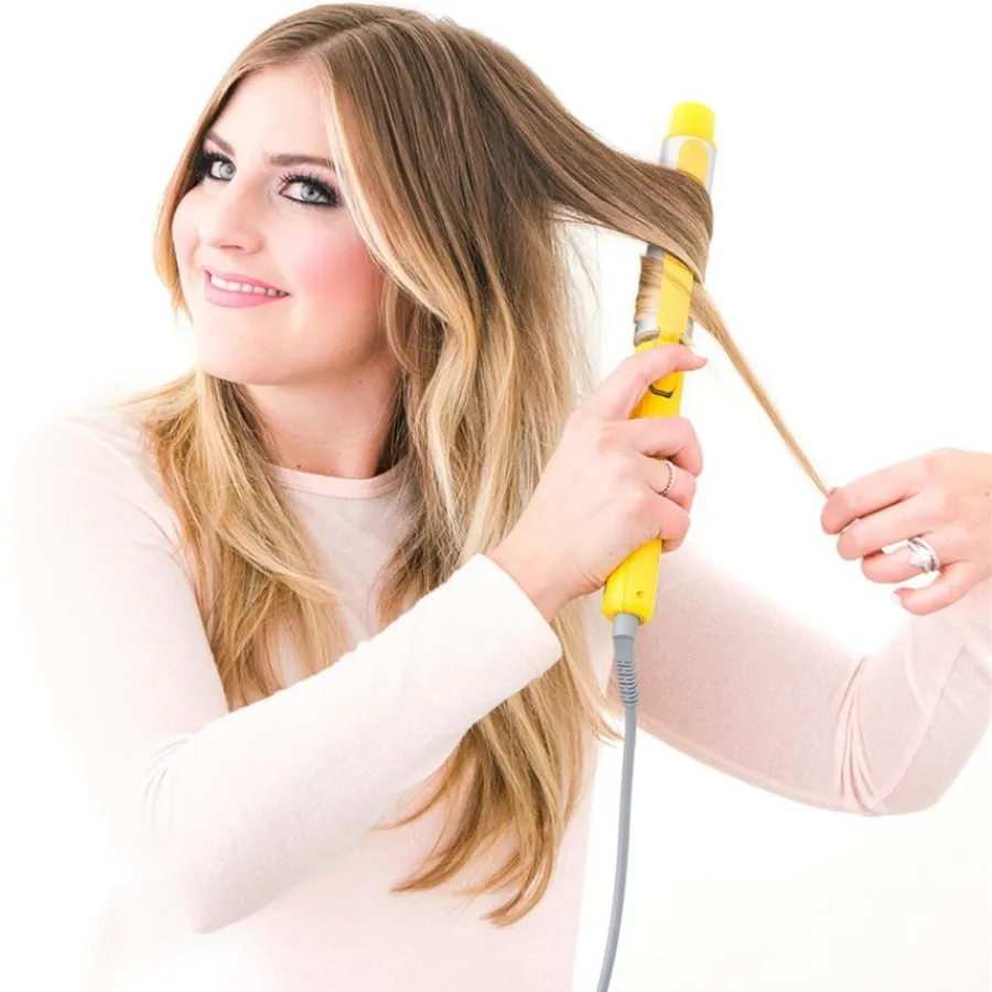 Drybar Lockenstäbe The 3-Day Bender Rotating Curling Iron 1" von Hot