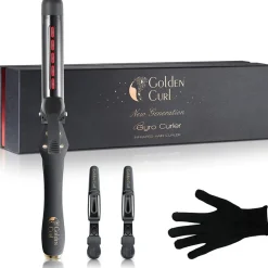Golden Curl Lockenstäbe The Gyro 32 mm Curler von