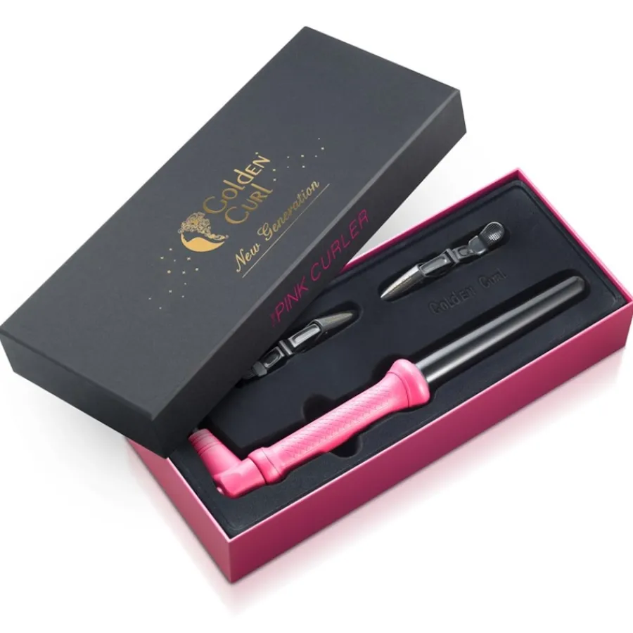 Golden Curl Lockenstäbe The Pink 18-25 mm Curler von