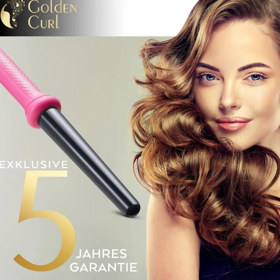 Golden Curl Lockenstäbe The Pink 18-25 mm Curler von