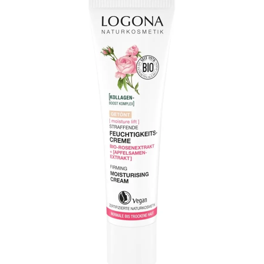 Logona Moisture Lift Straffende Getönte Feuchtigkeitscreme Bio-Rosenextrakt Und Apfelsamenextrakt Online
