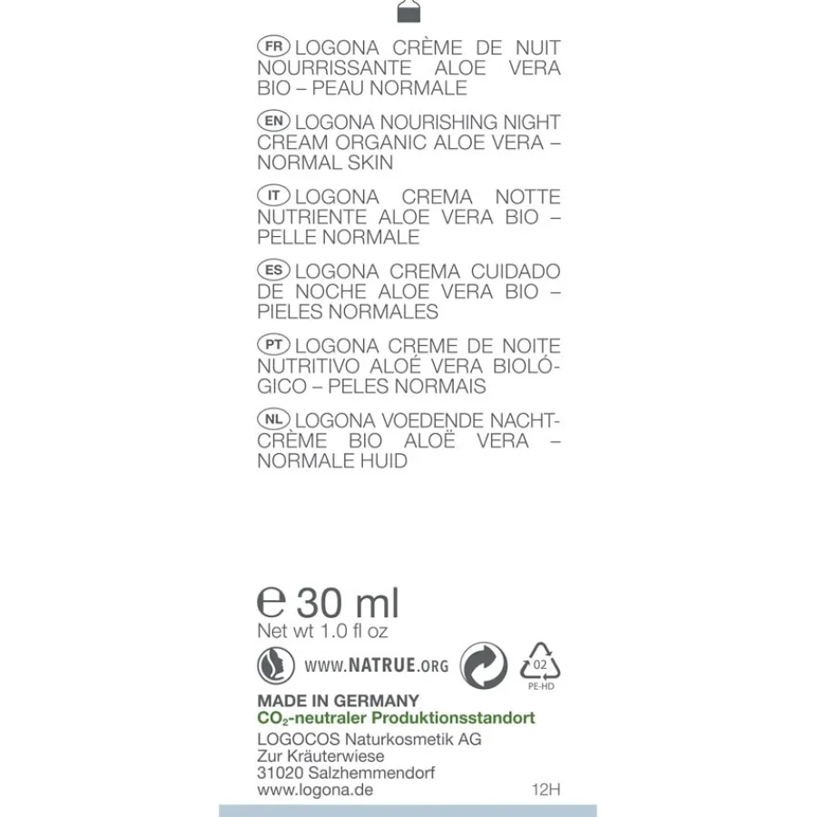 Logona Pflegende Nachtcreme