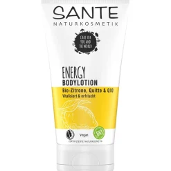 Sante Naturkosmetik Lotionen Energy Bodylotion Bio-Zitrone & Quitte & Q10 von Discount
