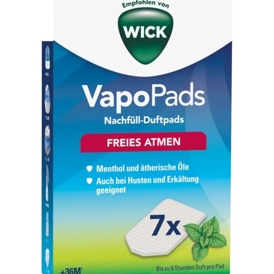 WICK Luftbefeuchter Vapo Pads Menthol Refill von