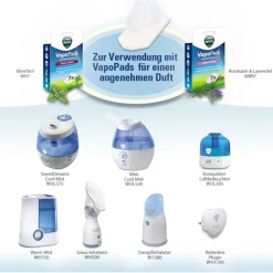 WICK Luftbefeuchter Vapo Pads Menthol Refill von
