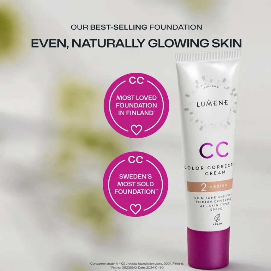 Lumene CC Color Correcting Cream LSF 20
