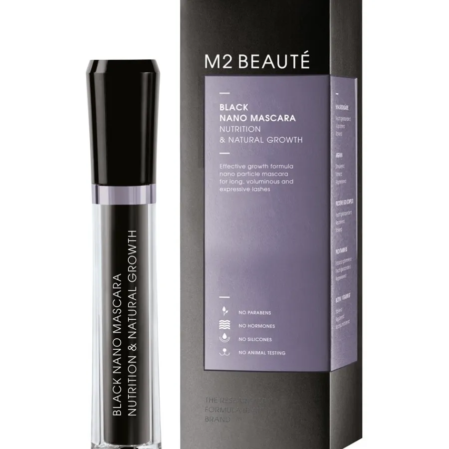 M2 BEAUTu00C9 M2 BEAUTÉ Black Nano Mascara