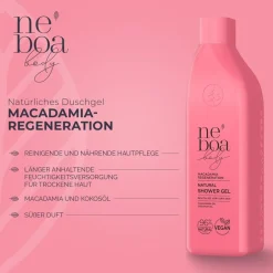 Neboa Macadamia Regeneration Natural Shower Gel Very Dry Skin von Outlet