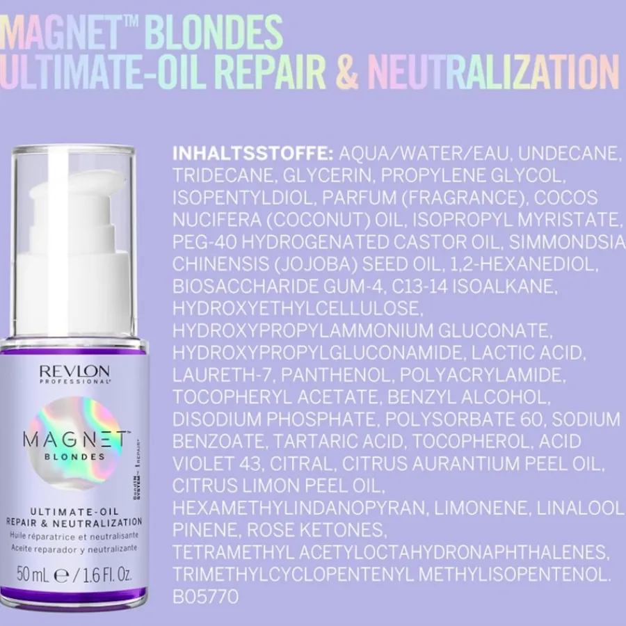 Revlon Professional Magnet Blondes Ultimate Hair Oil Repair & Neutralization von
