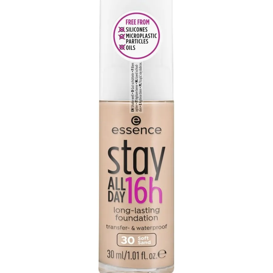 Essence Make-up 16 h Long-Lasting Foundation Stay All Day von Hot