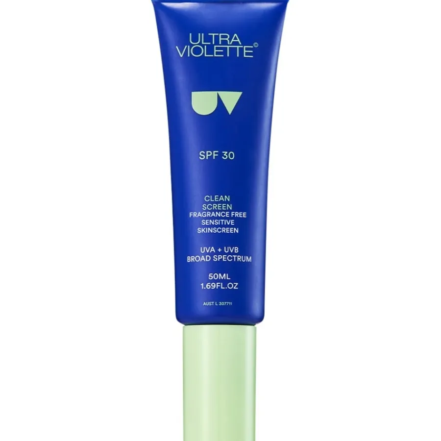 Ultra Violette Make-Up Clean Screen Fragrance Free Weightless Sensitive Skinscreen SPF30 von