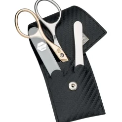 ERBE Manicure Etuis Taschen-Etui, 3-tlg. Carbon von Best