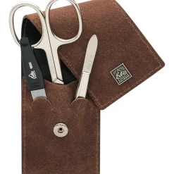 ERBE Manicure Etuis Taschen-Etui, 3-tlg. Cognac von