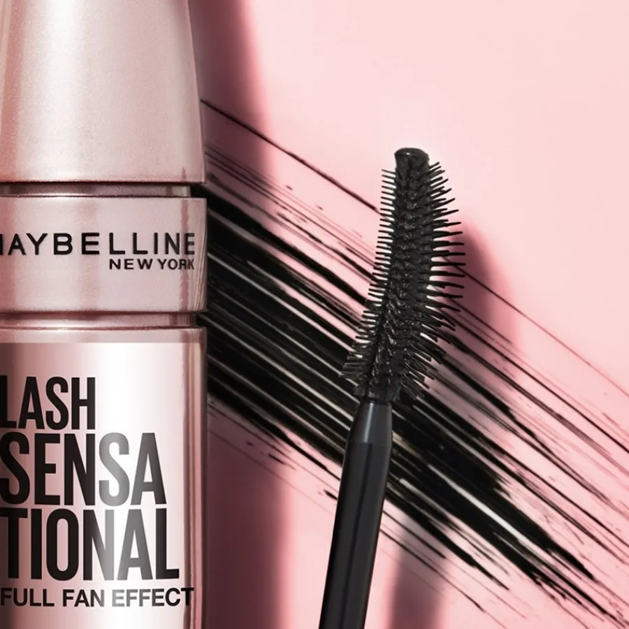 Maybelline New York Mascara Lash Sensational Voller-Wimpern-Fächer Mascara von