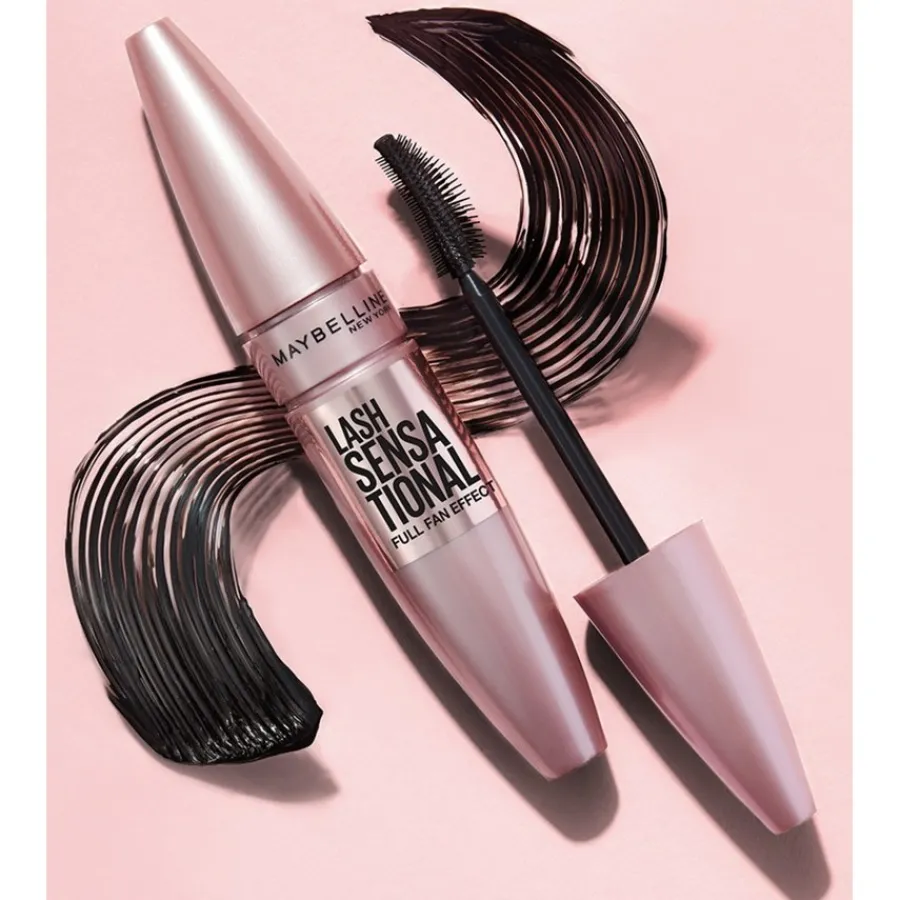 Maybelline New York Mascara Lash Sensational Voller-Wimpern-Fächer Mascara von
