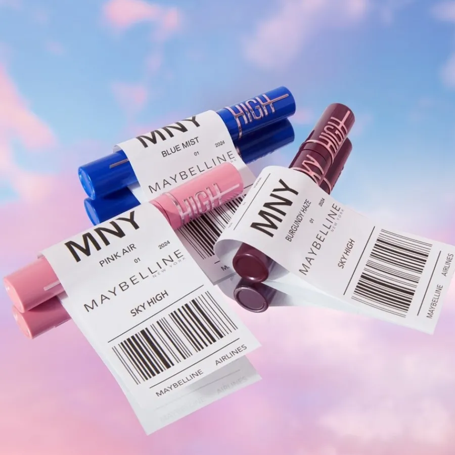 Maybelline New York Mascara Lash Sensational Sky High - Burgundy Haze von Discount