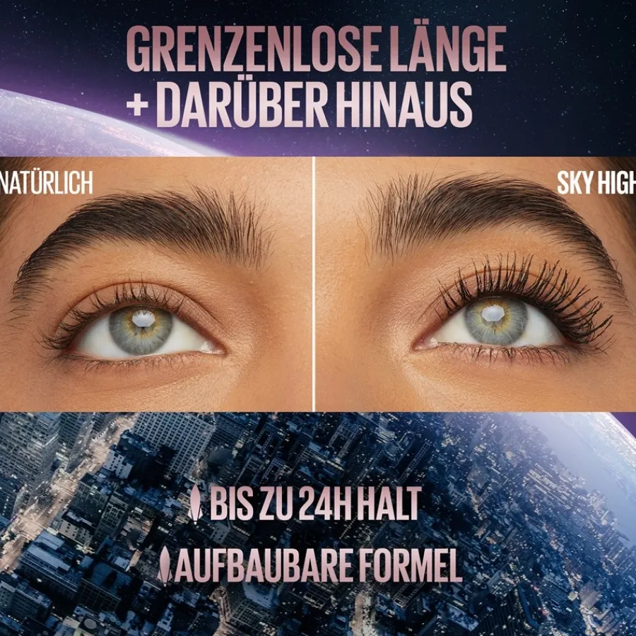 Maybelline New York Mascara Lash Sensational Sky High Green Altitude von