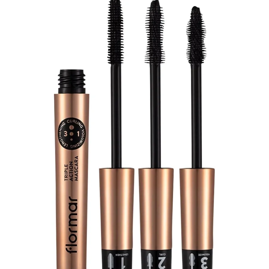 Flormar Mascara Triple Action Mascara von Sale