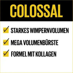 Maybelline New York Mascara Volum Express The Colossal Mascara Waterproof von Discount