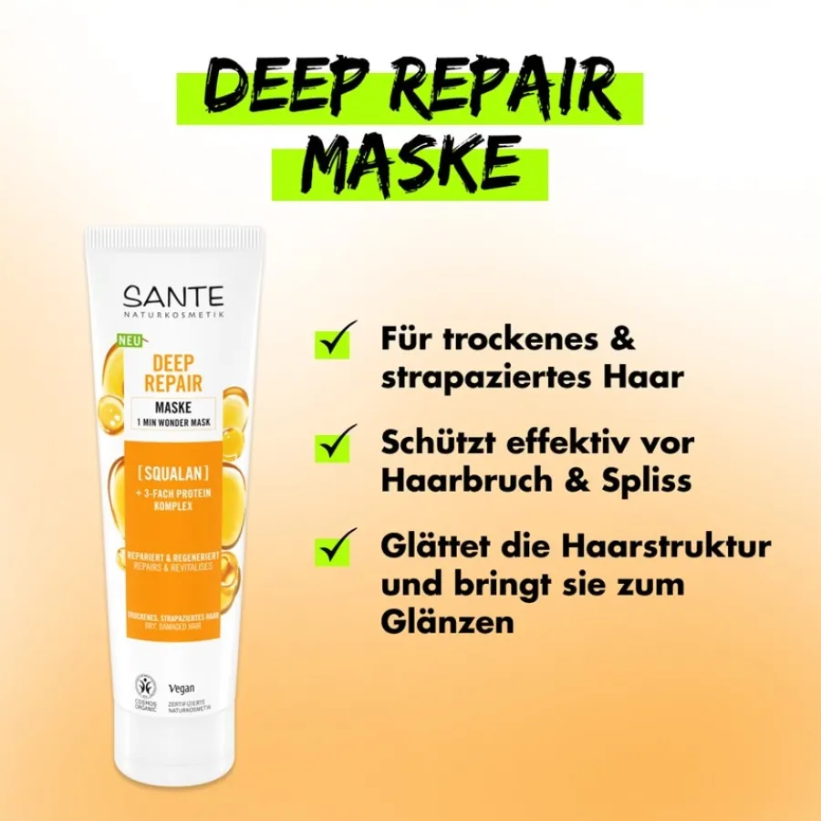 Sante Naturkosmetik Maske Deep Repair Maske von