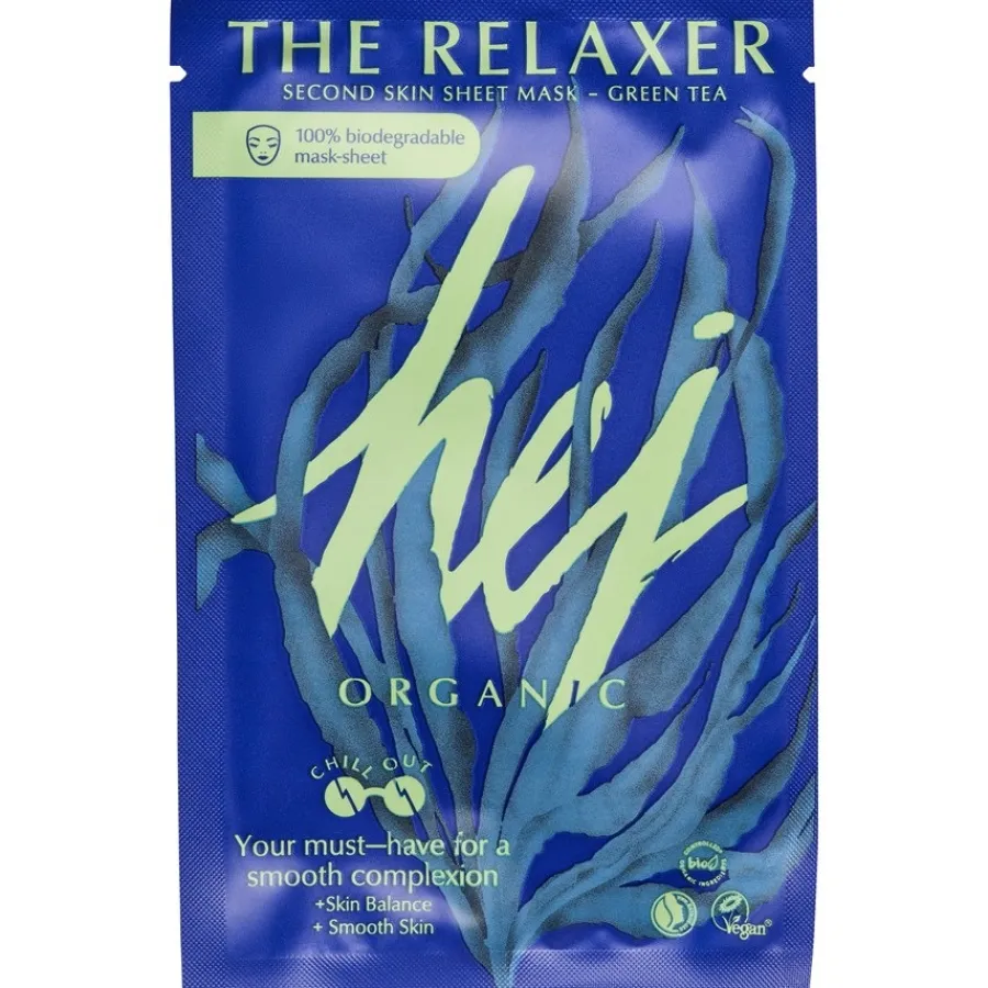 Hej Organic Masken & Peelings The Relaxer Second Skin Sheet Mask von