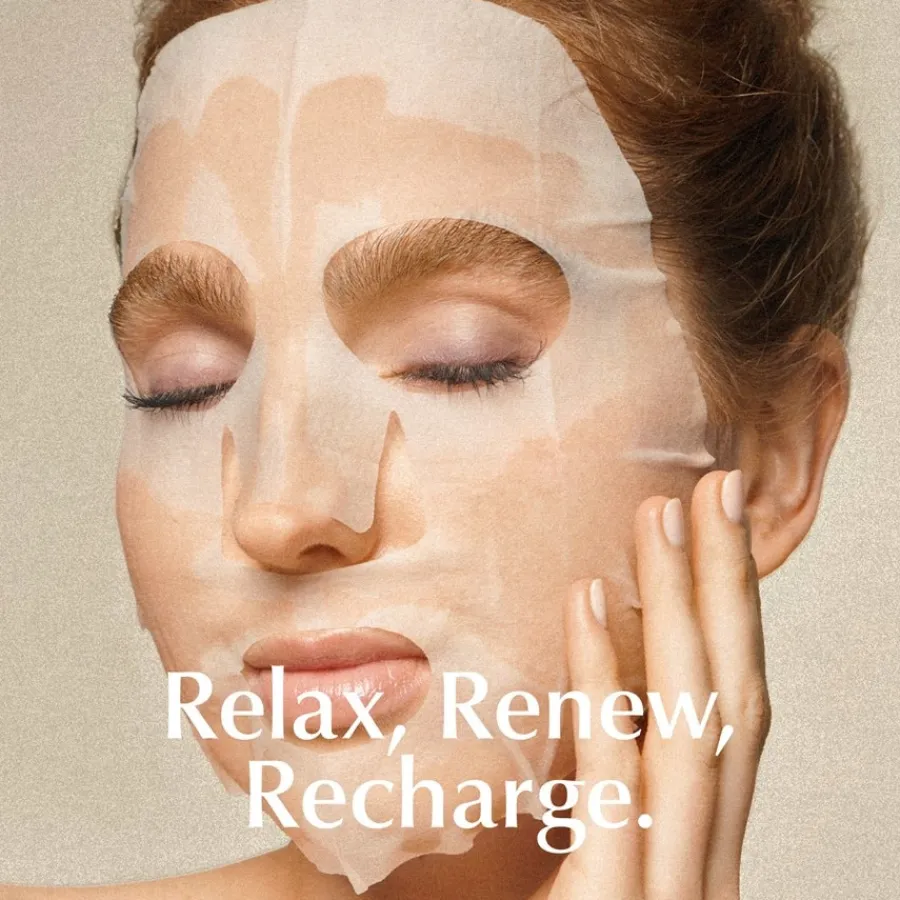 Hej Organic Masken & Peelings The Relaxer Second Skin Sheet Mask von