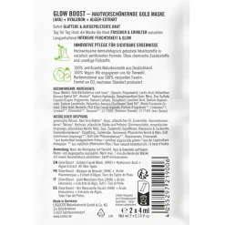Sante Naturkosmetik Masken Glow Boost Gold Maske AHA, Hyaluron & Algen-Extrakt von Sale