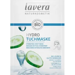 Lavera Masken Hydro Tuchmaske Bio-Gurke & Gletscherwasser von