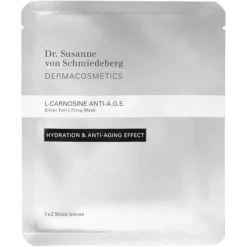 Dr. Susanne von Schmiedeberg Masken L-Carnosine Anti-A.G.E. Silver Foil Lifting Mask von