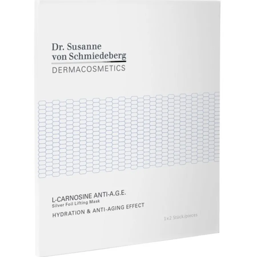 Dr. Susanne von Schmiedeberg Masken L-Carnosine Anti-A.G.E. Silver Foil Lifting Mask von