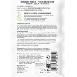 Sante Naturkosmetik Masken Moisture Fresh Feuchtigkeitsmaske mit Hyaluron, Squalan & Bio-Aloe Vera von