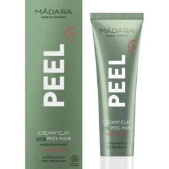 Mu00C1DARA Masken Peel Creamy Clay AHA Peeling Maske von MÁDARA Clearance