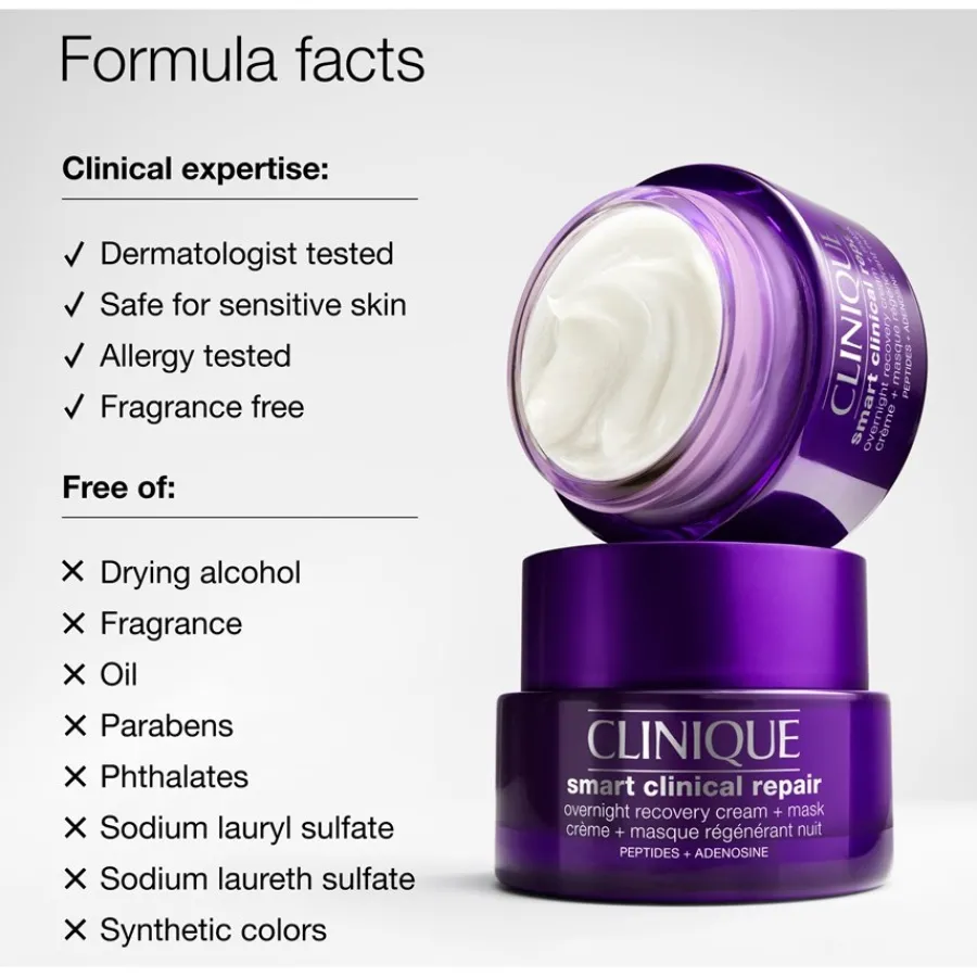 Clinique Masken Smart Clinical Repair Overnight Cream & Mask von