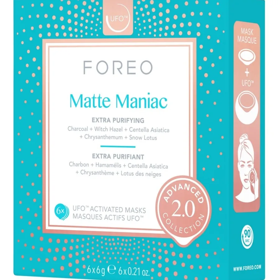 Foreo Maskenbehandlung UFO Maskenpads Matte Maniac 2.0 von Clearance