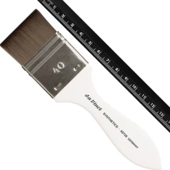 Da Vinci Maskenpinsel Breiter Maskenpinsel, geschmeidige Kunstfasern von