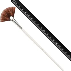 Da Vinci Maskenpinsel Masken-Fächerpinsel, kräftige Kunstfasern von