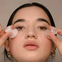 Rosental Organics Massage Tools Eye Flowies Rose Quartz for Natural Lifting von Sale