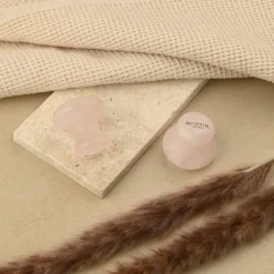 Rosental Organics Massage Tools Eye Flowies Rose Quartz for Natural Lifting von Sale