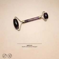 Rosental Organics Massage Tools The Amethyst Beauty Roller von New