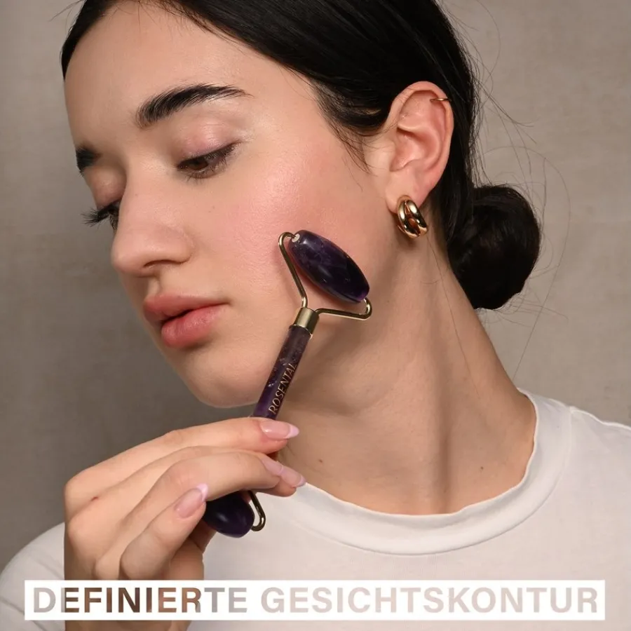 Rosental Organics Massage Tools The Amethyst Beauty Roller von New