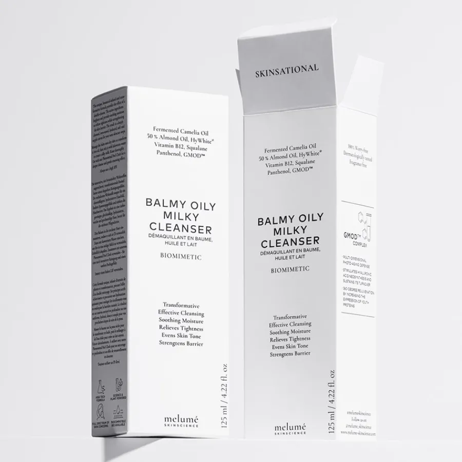 melumu00E9 Skinscience melumé Skinscience Balmy Oily Milky Cleanser New