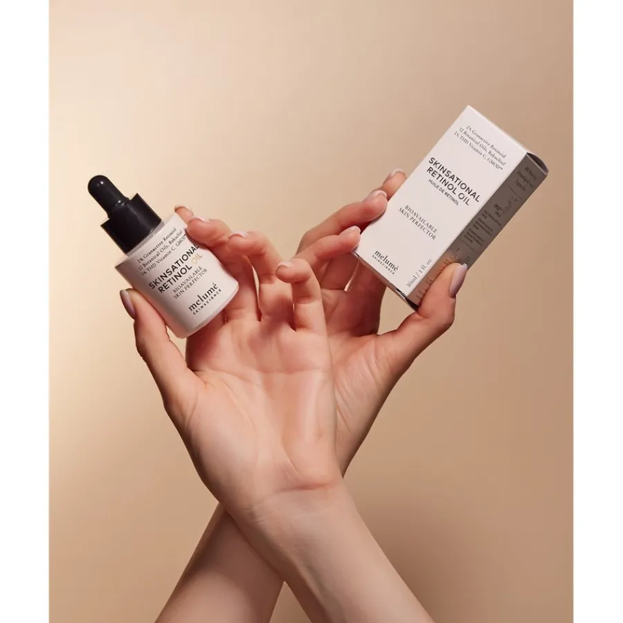 melumu00E9 Skinscience melumé Skinscience Skinsational Retinol Oil Hot