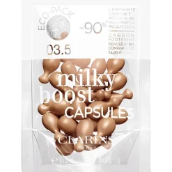 CLARINS Milky Boost Capsules Nachfüllung Getöntes, Teint perfektionierendes Fluid von