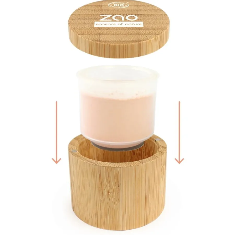Zao Mineral Puder Bamboo Mineral Silk von Outlet