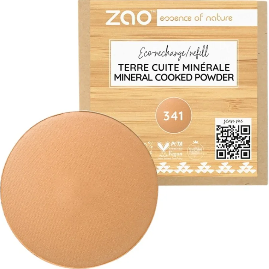Zao Mineral Puder Refill Cooked Powder Natural von