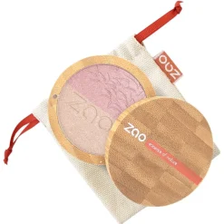 Zao Mineral Puder Shine-Up Powder Duo  von Nr. 311 Pink u0026 Gold Best