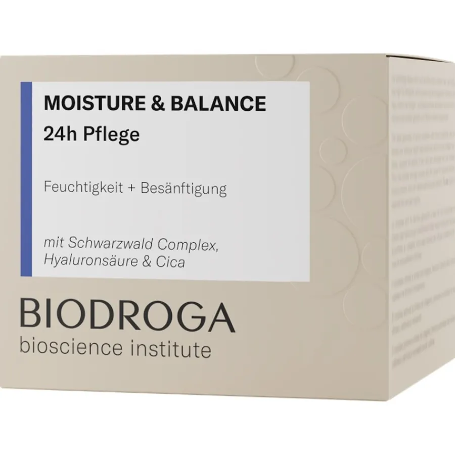 Biodroga Moisture & Balance 24H Pflege von Hot