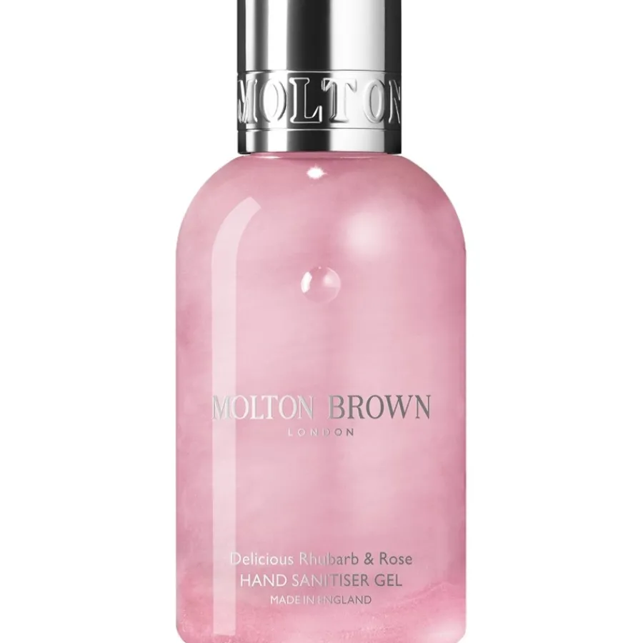 Molton Brown Hand Sanitiser Gel Delicious Rhubarb & Rose Hot