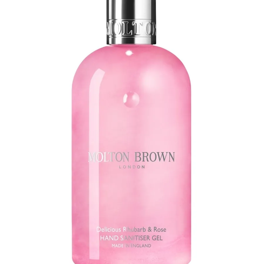 Molton Brown Hand Sanitiser Gel Delicious Rhubarb & Rose Hot