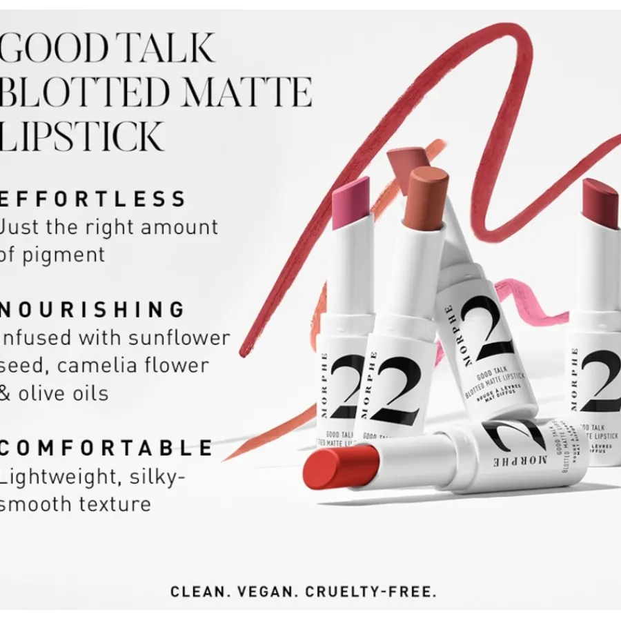 Morphe Good Talk Blotted Matte Lipstick